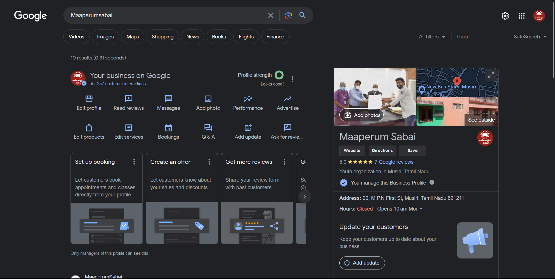 Maaperumsabai Business Digital Solutions