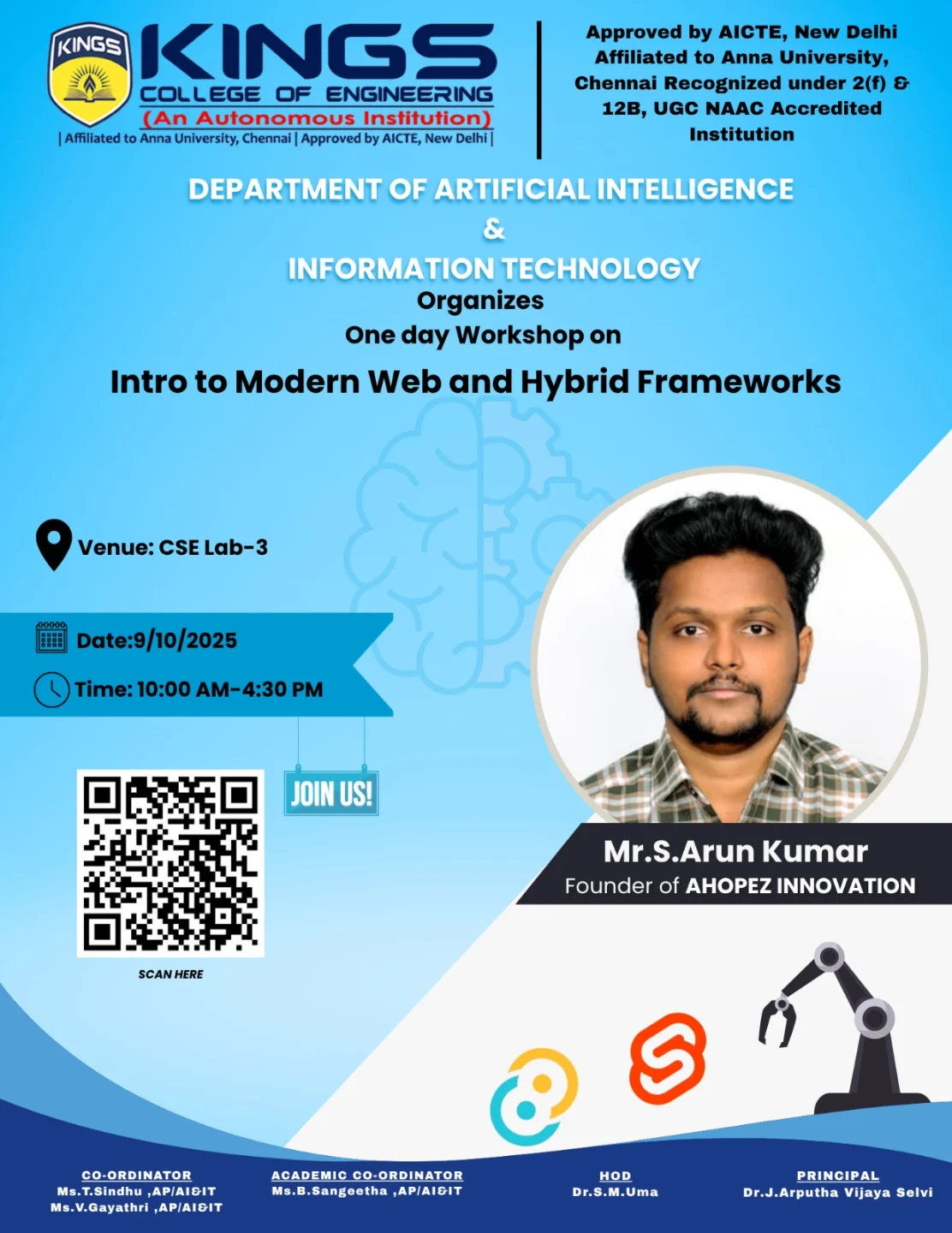 Intro to Modern Web and Hybrid Frameworks